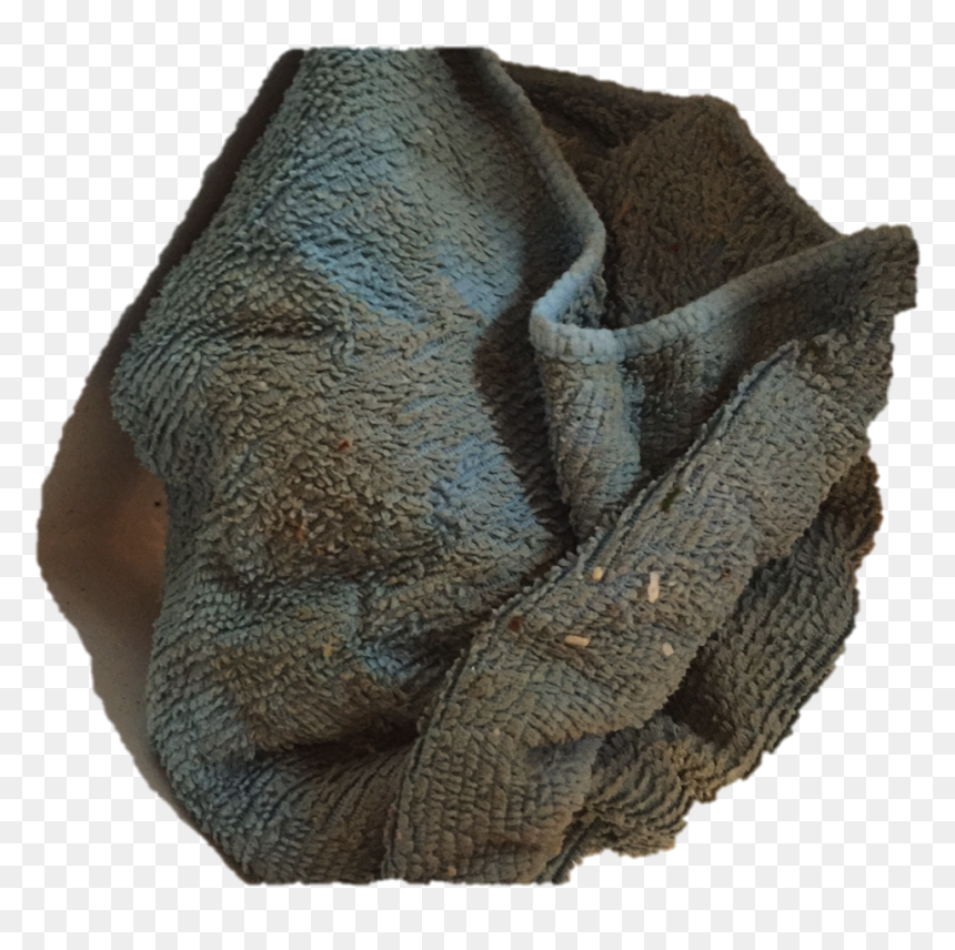 Dirty Kitchen Cloth - Dirty Piece Of Cloth, HD Png Download - cloth png
