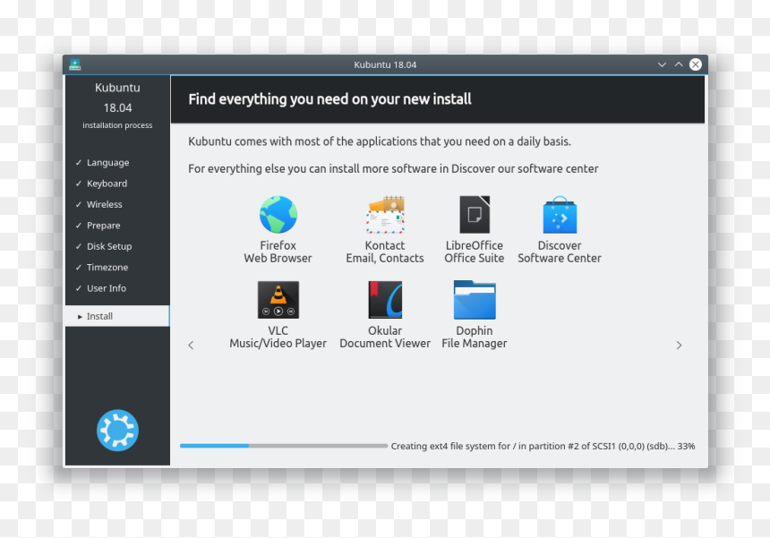 Kubuntu, HD Png Download - firefox icon png