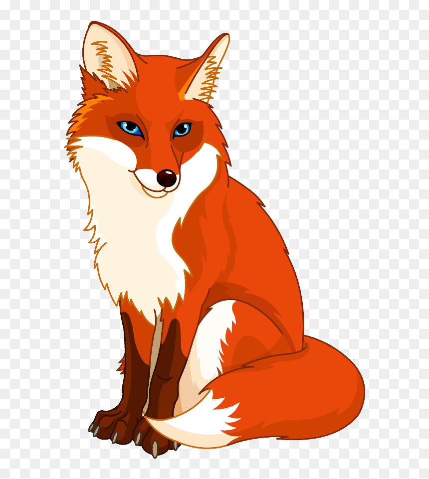 Fox Clipart Dhole - Fox Clipart, HD Png Download - fox clipart png