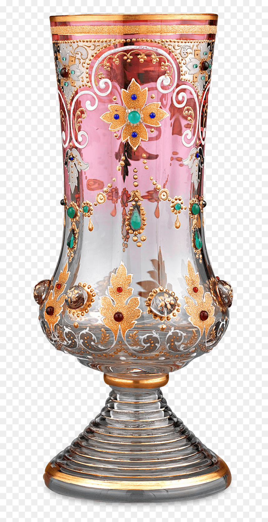 Moser Cranberry Glass Goblet - Moser, HD Png Download - goblet png