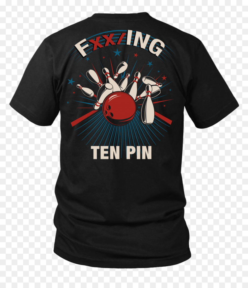 One Day I M Just Gonna Say Fuck - Fxx Ing Ten Pin, HD Png Download - bowling pins png