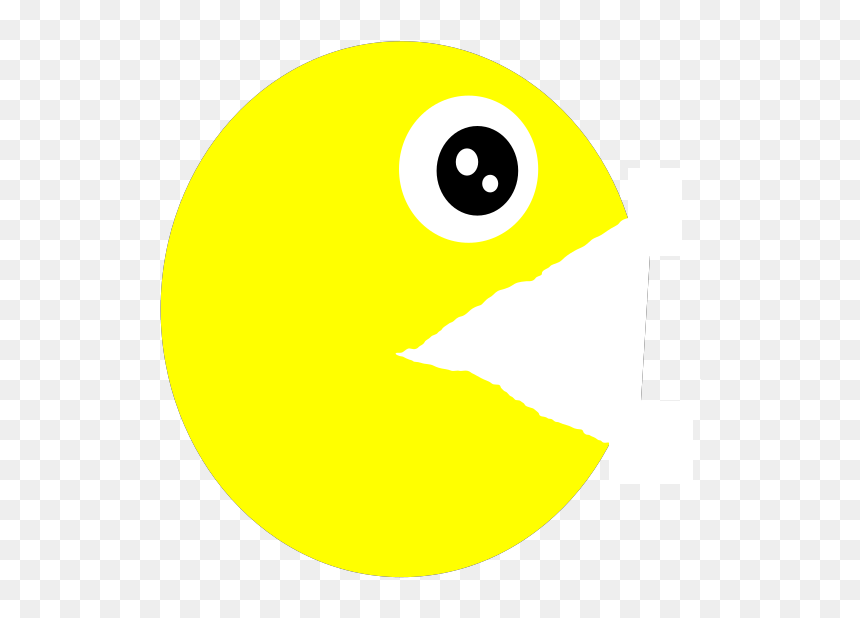 Pacman Ghost Left Looking Svg Clip Arts - Cartoon, HD Png Download - pacman ghosts png