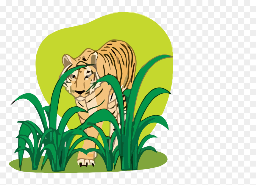 Animals Clipart Png Free Download, Transparent Png - tiger clipart png