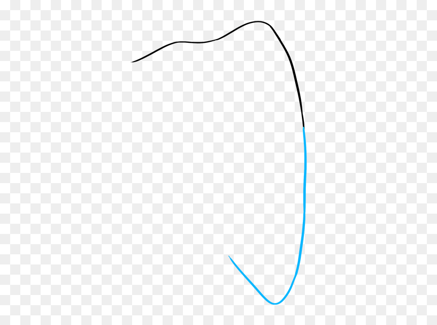 How To Draw Tooth, HD Png Download - tooth outline png