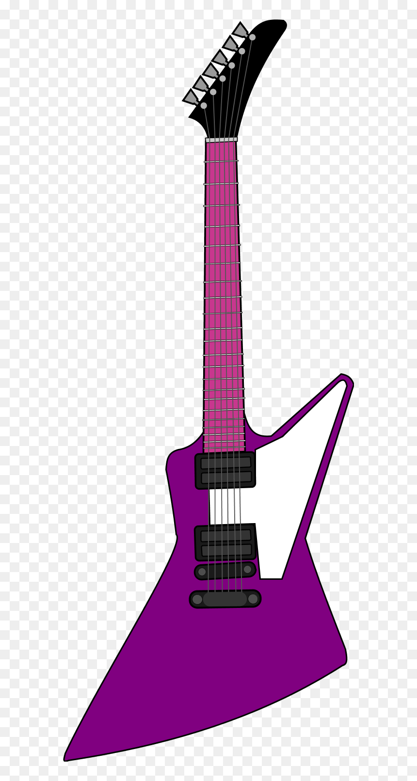 Large Gibson Electric Guitar - Gibson Explorer, HD Png Download - guitar outline png