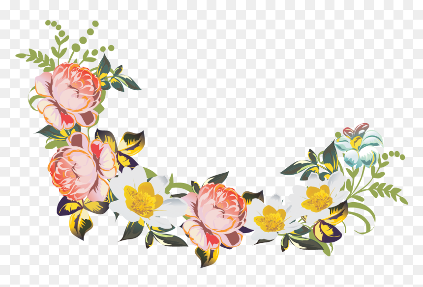 Flowers , Png Download - Flowers Png, Transparent Png - flores vintage png
