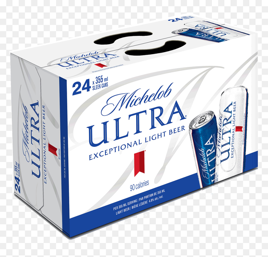 Michelob Ultra 24 X 355 Ml - Michelob Ultra 12 Pack Cans, HD Png Download - michelob ultra png