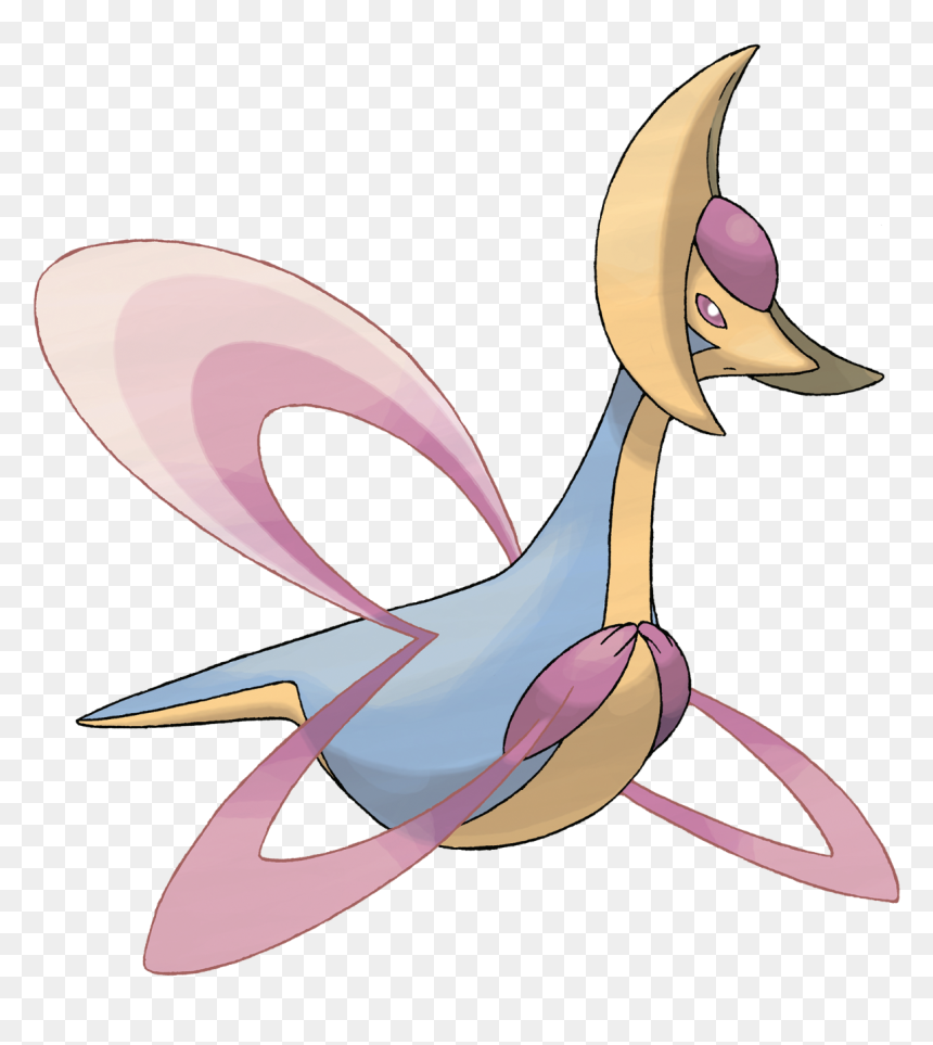 Cresselia - Cresselia Pokemon, HD Png Download - crobat png
