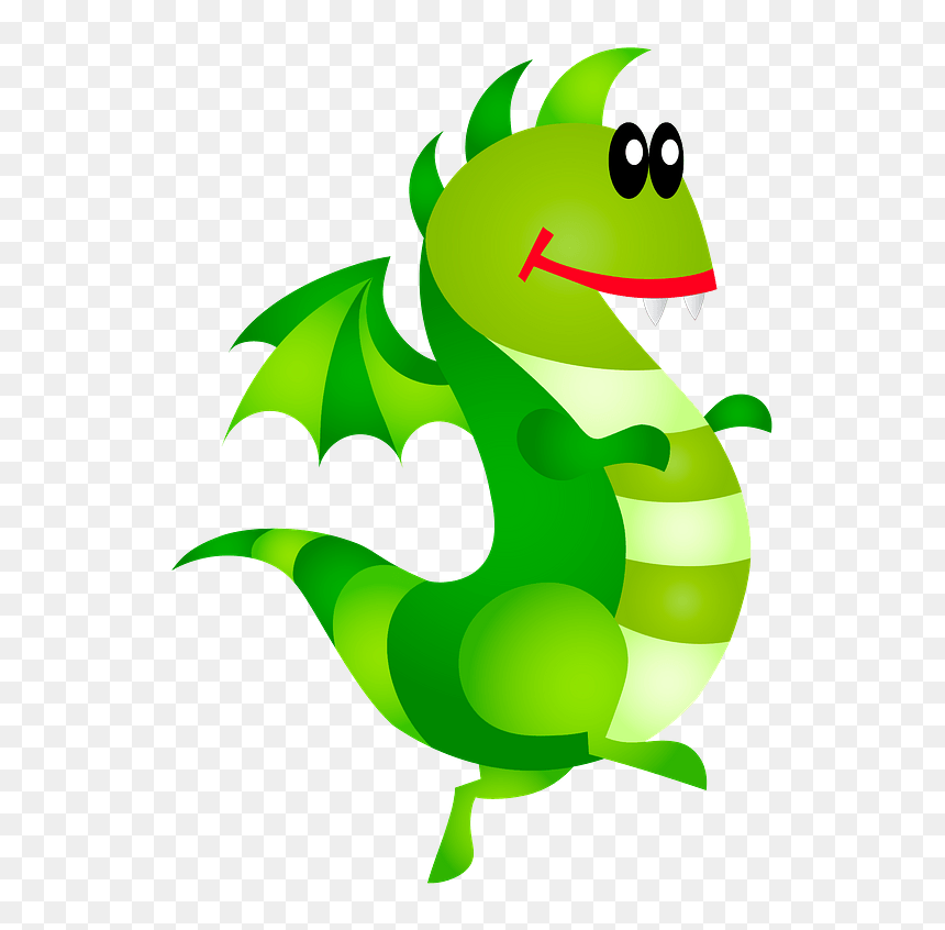 Creazilla Dragon Clipart - Illustration, HD Png Download - dragon clipart png