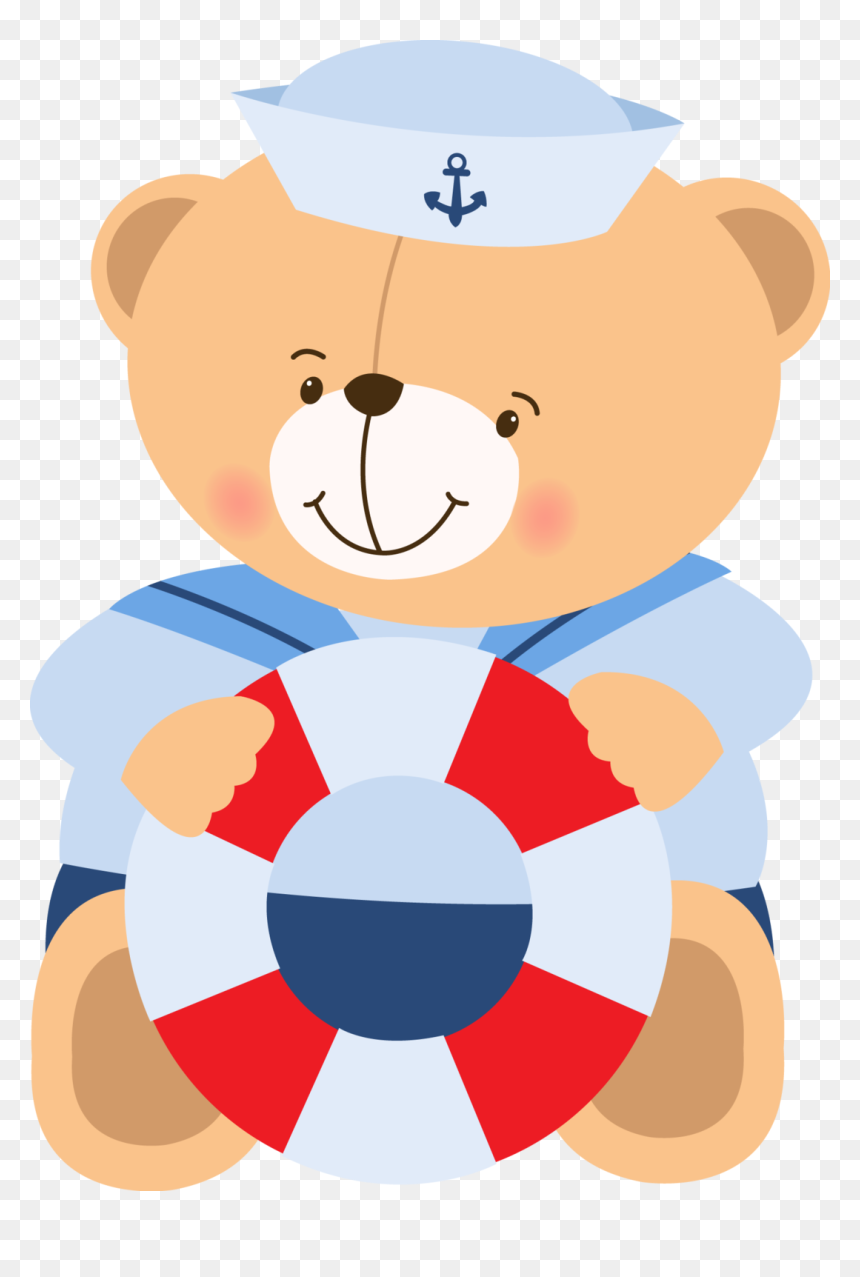 Shared Exibir Todas - Urso Marinheiro Em Png, Transparent Png - teddy bear clipart png
