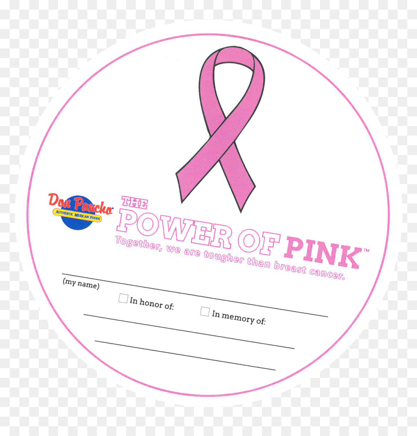 October Is Breast Cancer Awareness Month - Circle, HD Png Download - breast cancer awareness png