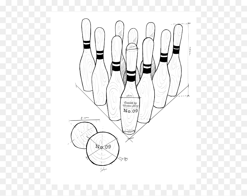 Parallel, HD Png Download - bowling pins png