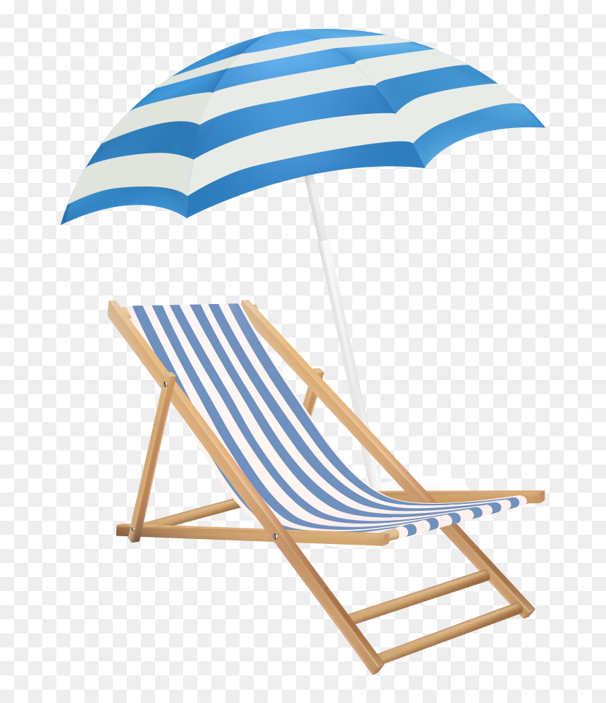 Coffee Clip Beach Chair - Beach Chair Png Transparent, Png Download - beach chair png