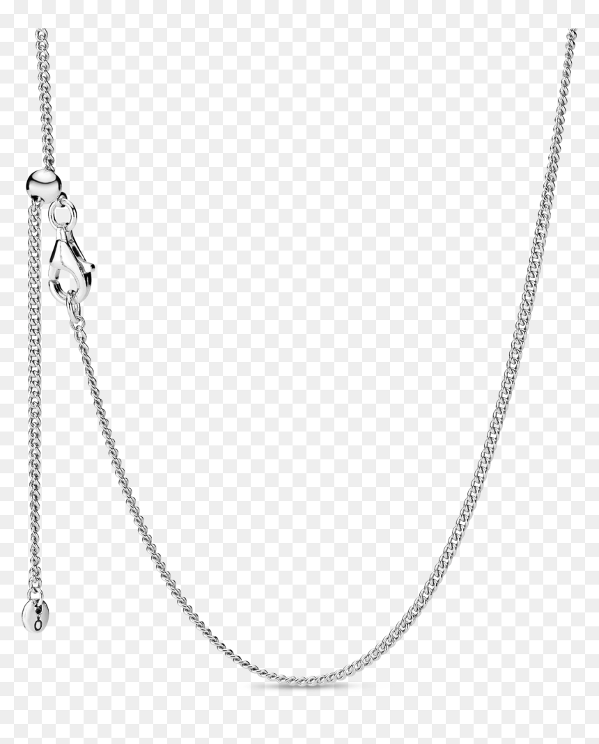 Pandora - Title - Tag - Chain, HD Png Download - silver chain png