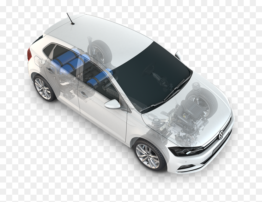 Volkswagen Polo Tgi - Golf Cng, HD Png Download - volkswagen png
