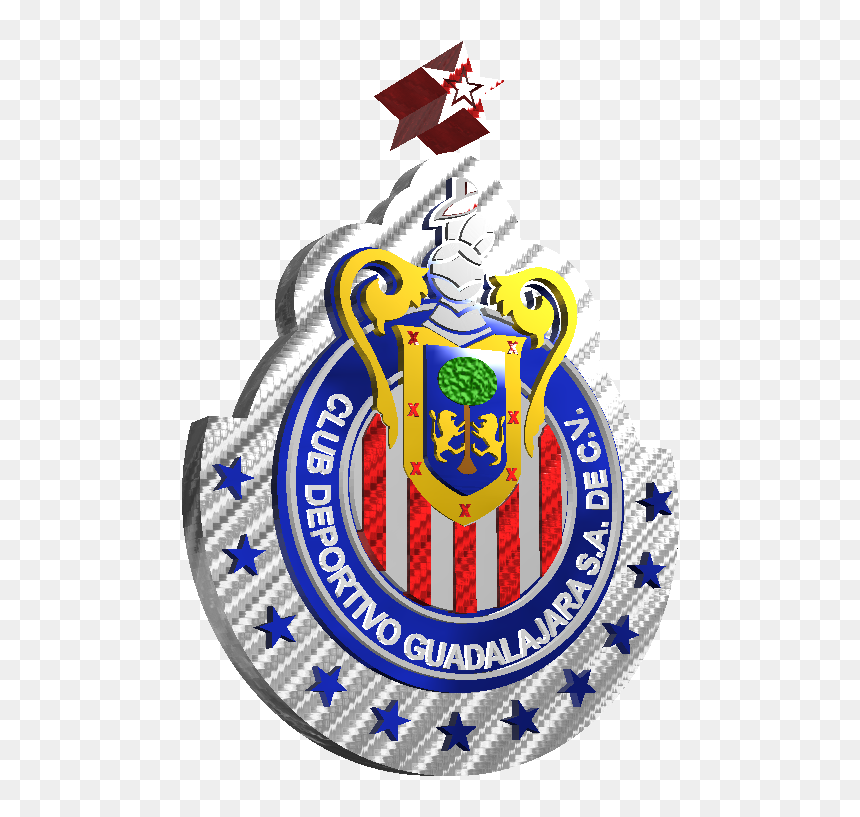 3d Design By Carlos Mar 16, - C.d. Guadalajara, HD Png Download - chivas logo png