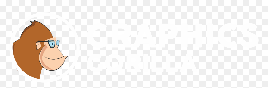 Graphicsgorilla Logo Transparent White Graphicsgorilla - Black-and-white, HD Png Download - coca cola logo white png