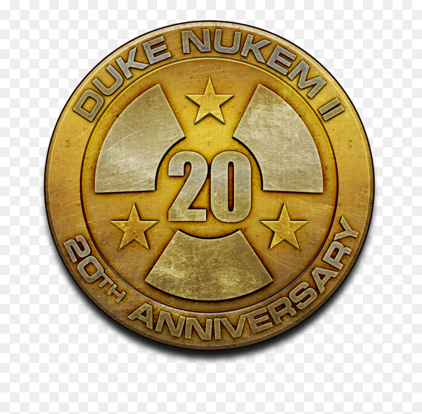 Add Media Report Rss Duke Nukem 20th Anniversary - Emblem, HD Png Download - duke nukem png