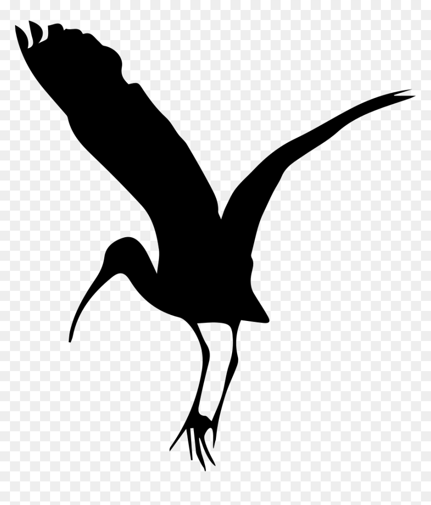 Bird Stork Shape - Stork Icon Png, Transparent Png - stork png