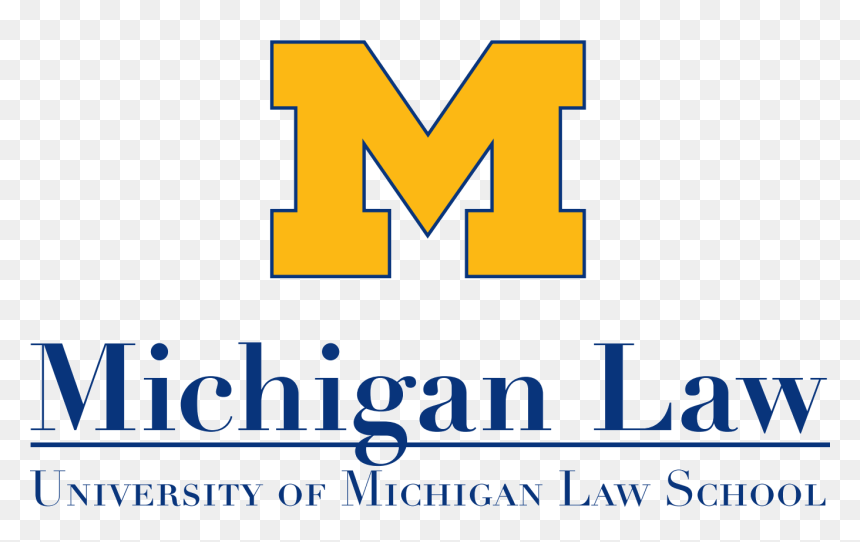 University Of Michigan Law Logo - University Of Michigan Law School Logo, HD Png Download - michigan outline png