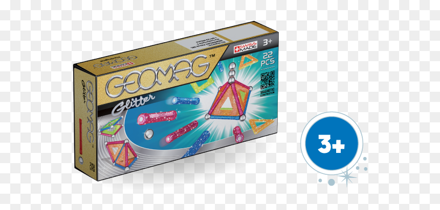 Geomag Glitter, HD Png Download - png glitter
