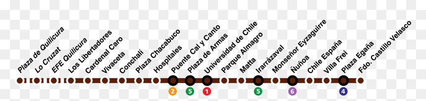 Metro De Santiago - Línea 3 Del Metro De Santiago Chile, HD Png Download - linea png