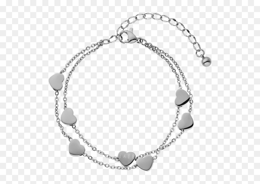 Love Chain Silver Paul Valentine, HD Png Download - silver chain png