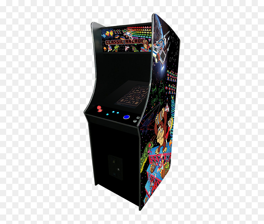 Arcade Medley 3d - Video Game Arcade Cabinet, HD Png Download - galaga ship png