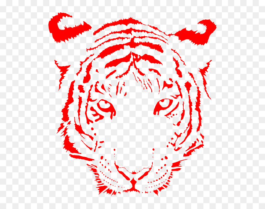 White Tiger Cartoon Transparent, HD Png Download - tiger clipart png