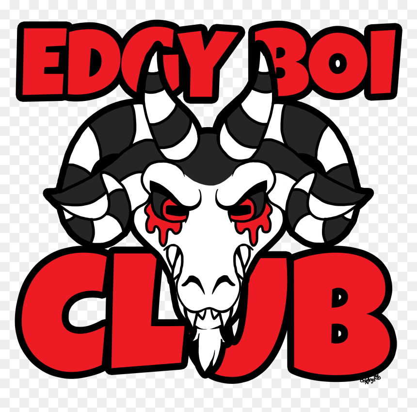 Edgy Boi Club Shirt Clipart , Png Download, Transparent Png - boi png