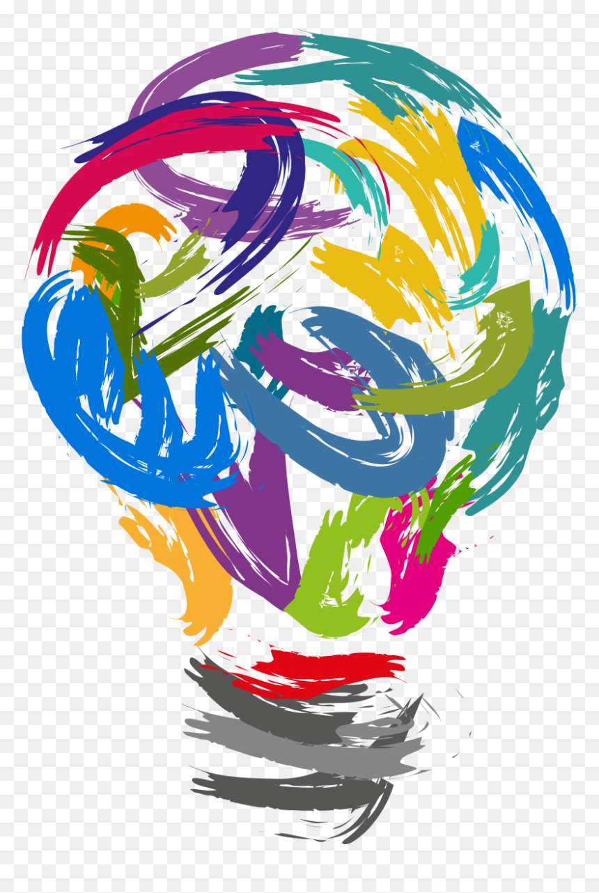Incandescent Light Bulb, HD Png Download - creative png
