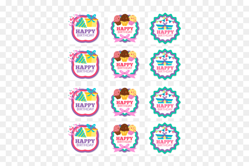 Cream, HD Png Download - birthday cupcake png