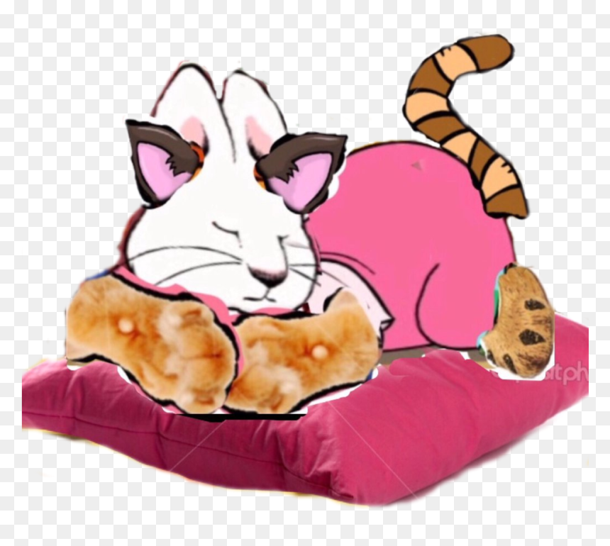 Png Library Cat Ruby Sleeping On Her By Sloanvandoren, Transparent Png - cat clipart png