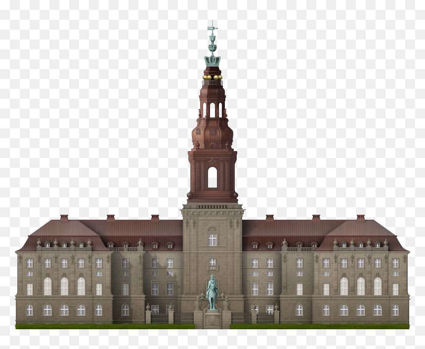 Copenhagen Palace , Png Download - Christiansborg Palace, Transparent Png - palace png