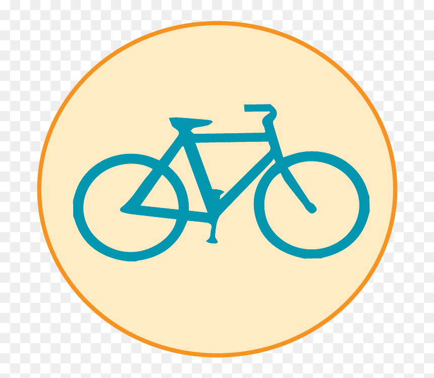 2 Pcs Replacement Bicycle Bike Rubber , Png Download - Transparent Bike Clipart, Png Download - bike icon png