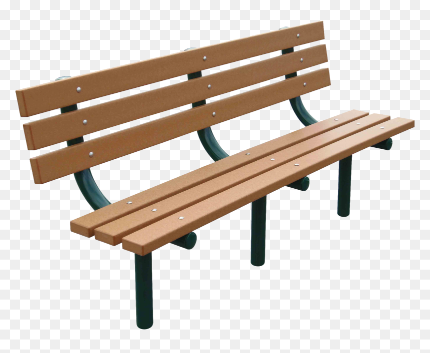 Banca En Madera M 50, HD Png Download - park bench png