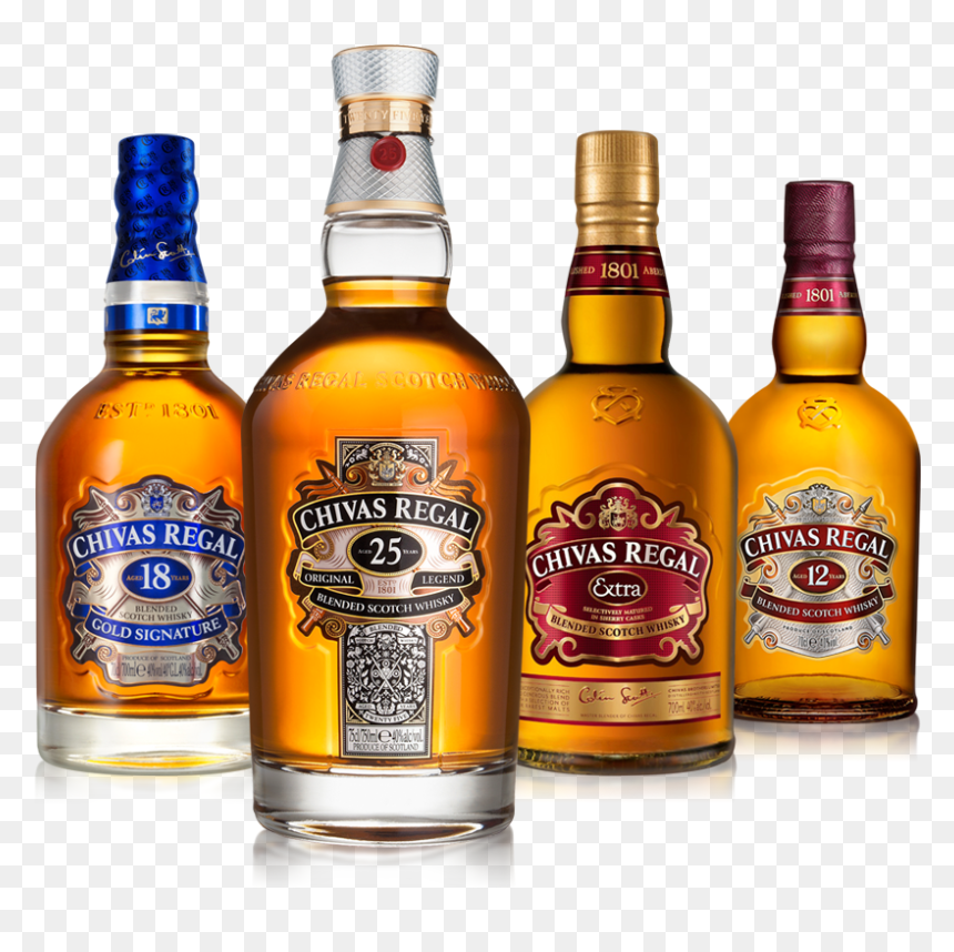 Chivas Regal 12 18 25, HD Png Download - chivas logo png