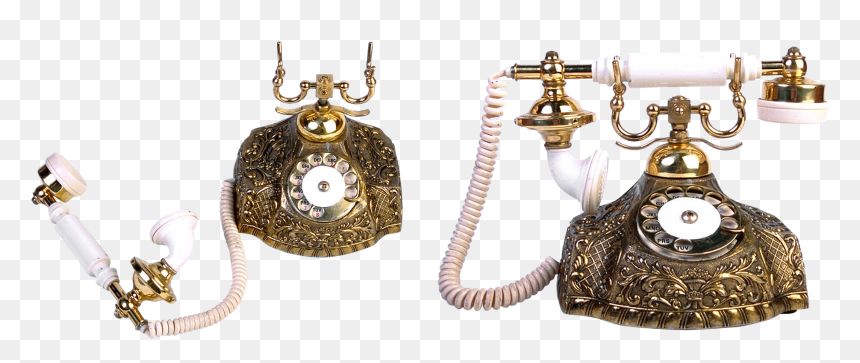 Телефон Клипарт, HD Png Download - old phone png
