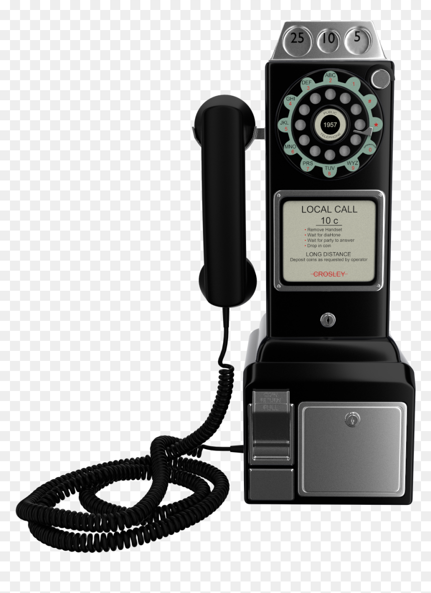 Telephony, HD Png Download - old phone png