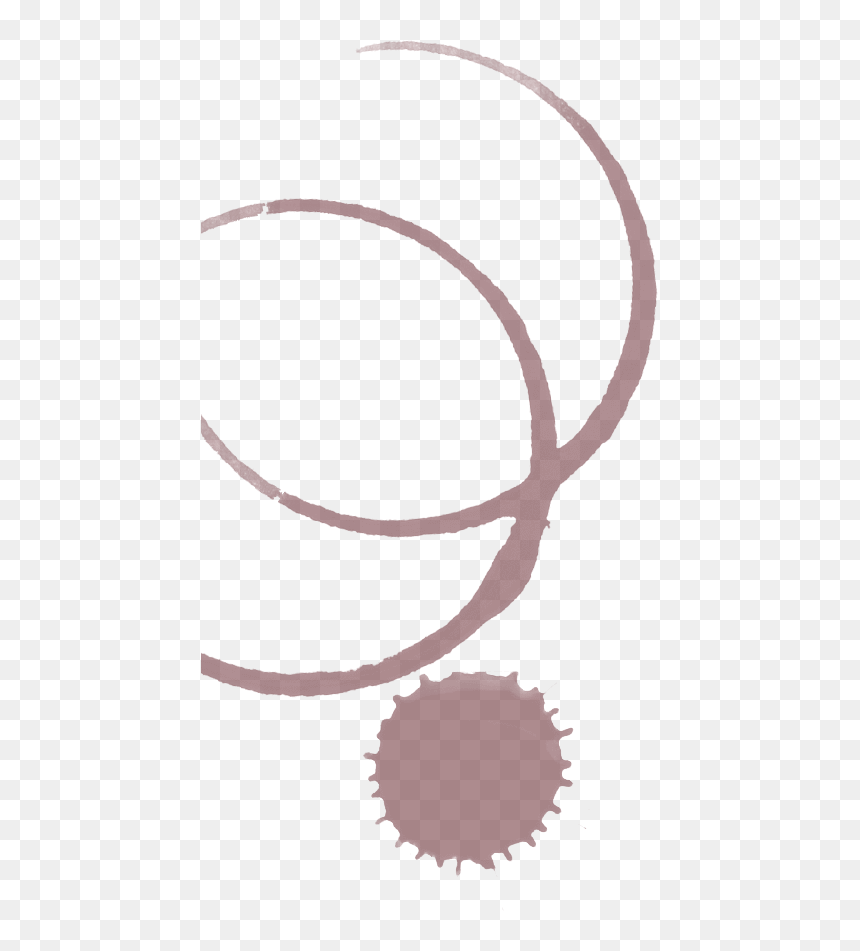 Wine Ring Stain Png - Circle, Transparent Png - wine stain png