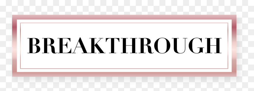Black-and-white, HD Png Download - breakthrough png