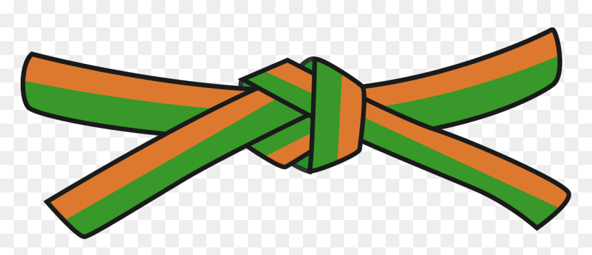 Taekwondo Belts Clip Art, HD Png Download - judo png