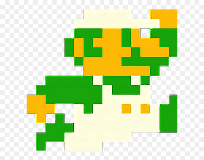 Mario Bros Pixel Art, HD Png Download - 8bit png