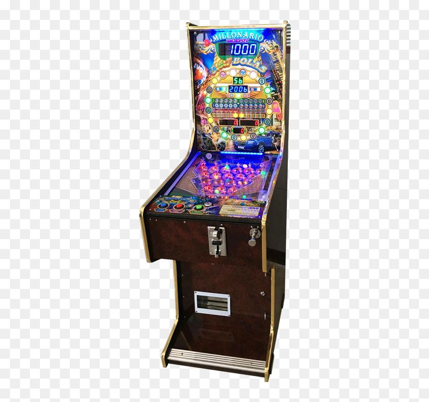 Maquina De Pinball 7 Bolas, HD Png Download - pinball png