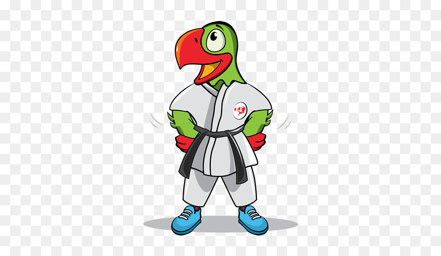 Mascotte Jeux Des Iles 2019, HD Png Download - judo png