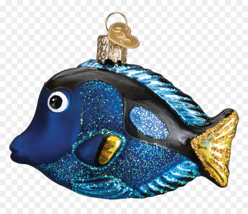 Fish, HD Png Download - blue ornament png