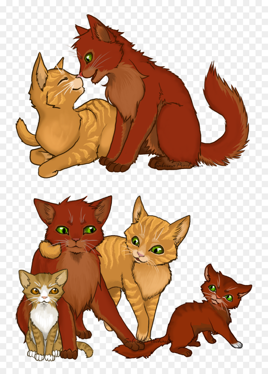 Warrior Cat Couples Art, HD Png Download - sandstorm png