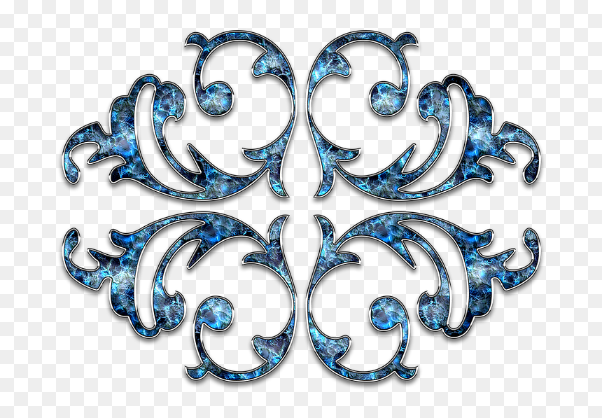 Jos Alukkas Logo, HD Png Download - blue ornament png