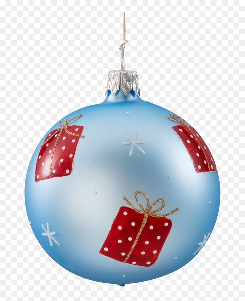 Christmas Bauble, HD Png Download - blue ornament png