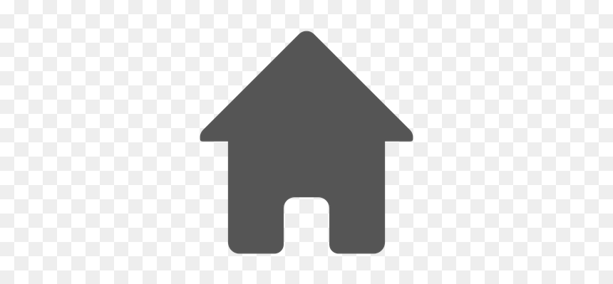 Home Png Grey, Transparent Png - home symbol png